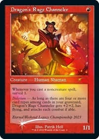 Dragon's Rage Channeler (Retro Frame) (Eternal Weekend 2023 Promo) - Unique and Miscellaneous Promos - Magic: The Gathering card