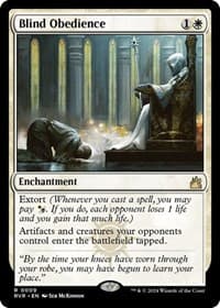 Blind Obedience - Ravnica Remastered - Magic: The Gathering card