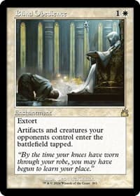 Blind Obedience (Retro Frame) - Ravnica Remastered - Magic: The Gathering card