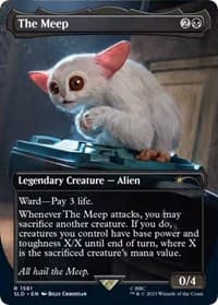 The Meep - Secret Lair Drop Series - Magic: The Gathering card