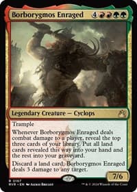 Borborygmos Enraged - Ravnica Remastered - Magic: The Gathering card