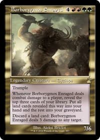 Borborygmos Enraged (Retro Frame) - Ravnica Remastered - Magic: The Gathering card