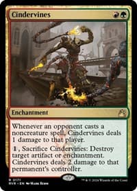 Cindervines - Ravnica Remastered - Magic: The Gathering card
