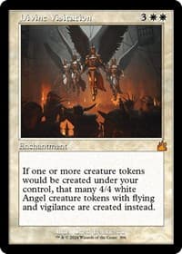 Divine Visitation (Retro Frame) - Ravnica Remastered - Magic: The Gathering card