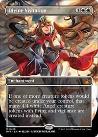 Divine Visitation (Anime Borderless) - Ravnica Remastered - Magic: The Gathering card