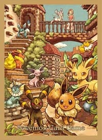 Pokemon TCG: Pokemon Center Japan Exclusive Card Sleeves - Eevee Heroes Gym (64-Pack) - Pokemon International Card Sleeves - Card Sleeves card