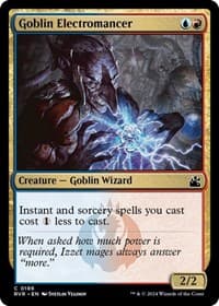Goblin Electromancer - Ravnica Remastered - Magic: The Gathering card