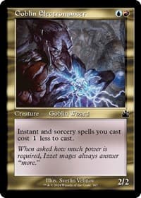 Goblin Electromancer (Retro Frame) - Ravnica Remastered - Magic: The Gathering card