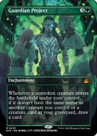 Guardian Project (Anime Borderless) - Ravnica Remastered - Magic: The Gathering card