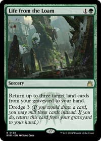 Life from the Loam - Ravnica Remastered - Magic: The Gathering card