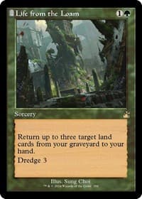 Life from the Loam (Retro Frame) - Ravnica Remastered - Magic: The Gathering card