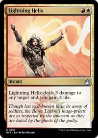 Lightning Helix - Ravnica Remastered - Magic: The Gathering card