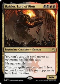 Rakdos, Lord of Riots - Ravnica Remastered - Magic: The Gathering card
