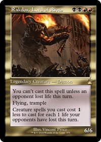 Rakdos, Lord of Riots (Retro Frame) - Ravnica Remastered - Magic: The Gathering card
