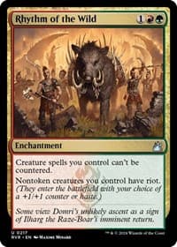 Rhythm of the Wild - Ravnica Remastered - Magic: The Gathering card