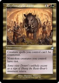 Rhythm of the Wild (Retro Frame) - Ravnica Remastered - Magic: The Gathering card
