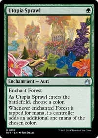Utopia Sprawl - Ravnica Remastered - Magic: The Gathering card