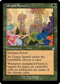Utopia Sprawl (Retro Frame) - Ravnica Remastered - Magic: The Gathering card
