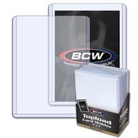 3" x 4" Topload Card Holder - Premium (25-Count) - BCW Toploaders - Collectible Storage card