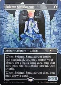 Solemn Simulacrum (0791) - Secret Lair Drop Series - Magic: The Gathering card