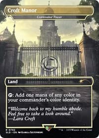 Croft Manor - Command Tower - Secret Lair Drop Series - Magic: The Gathering card