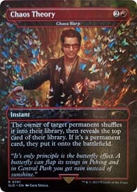 Chaos Theory - Chaos Warp - Secret Lair Drop Series - Magic: The Gathering card