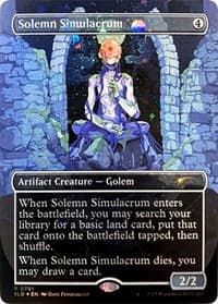 Solemn Simulacrum (0791) (Galaxy Foil) - Secret Lair Drop Series - Magic: The Gathering card