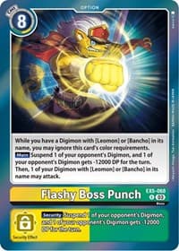 Flashy Boss Punch - Animal Colosseum - Digimon Card Game card