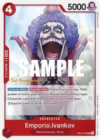 Emporio.Ivankov - Awakening of the New Era: 1st Anniversary Tournament Cards - One Piece Card Game card