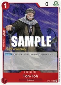 Toh-Toh - Awakening of the New Era: 1st Anniversary Tournament Cards - One Piece Card Game card