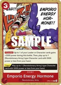 Emporio Energy Hormone - Awakening of the New Era: 1st Anniversary Tournament Cards - One Piece Card Game card