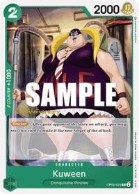 Kuween - Awakening of the New Era: 1st Anniversary Tournament Cards - One Piece Card Game card