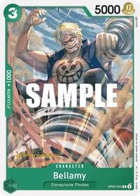 Bellamy - Awakening of the New Era: 1st Anniversary Tournament Cards - One Piece Card Game card