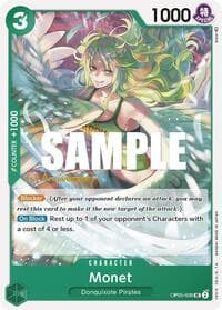 Monet - Awakening of the New Era: 1st Anniversary Tournament Cards - One Piece Card Game card