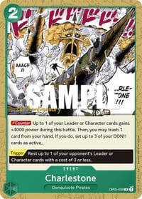 Charlestone - Awakening of the New Era: 1st Anniversary Tournament Cards - One Piece Card Game card