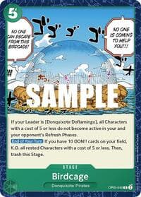 Birdcage - Awakening of the New Era: 1st Anniversary Tournament Cards - One Piece Card Game card
