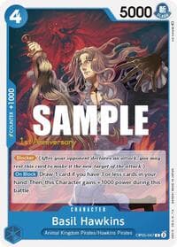 Basil Hawkins - Awakening of the New Era: 1st Anniversary Tournament Cards - One Piece Card Game card