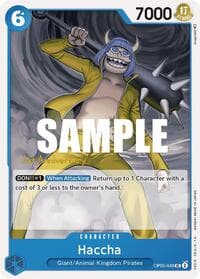 Haccha - Awakening of the New Era: 1st Anniversary Tournament Cards - One Piece Card Game card