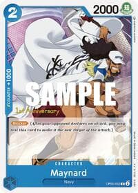 Maynard - Awakening of the New Era: 1st Anniversary Tournament Cards - One Piece Card Game card