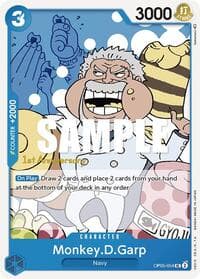 Monkey.D.Garp - Awakening of the New Era: 1st Anniversary Tournament Cards - One Piece Card Game card