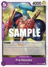 Fra-Nosuke - Awakening of the New Era: 1st Anniversary Tournament Cards - One Piece Card Game card
