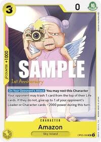 Amazon - Awakening of the New Era: 1st Anniversary Tournament Cards - One Piece Card Game card