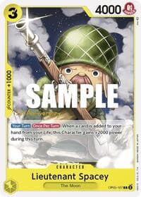 Lieutenant Spacey - Awakening of the New Era: 1st Anniversary Tournament Cards - One Piece Card Game card