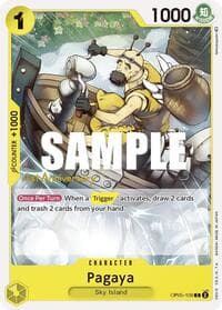 Pagaya - Awakening of the New Era: 1st Anniversary Tournament Cards - One Piece Card Game card