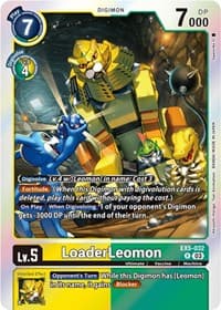 LoaderLeomon - Animal Colosseum - Digimon Card Game card