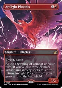 Arclight Phoenix (Anime Borderless) - Ravnica Remastered - Magic: The Gathering card