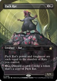 Pack Rat (Anime Borderless) - Ravnica Remastered - Magic: The Gathering card