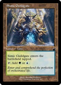 Simic Guildgate (Retro Frame) - Ravnica Remastered - Magic: The Gathering card
