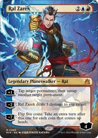 Ral Zarek (Anime Borderless) - Ravnica Remastered - Magic: The Gathering card