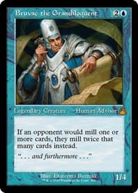 Bruvac the Grandiloquent (Retro Frame) - Ravnica Remastered - Magic: The Gathering card